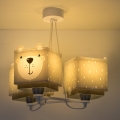 Dalber 64577 - Dečiji luster LITTLE TEDDY 3xE27/60W/230V