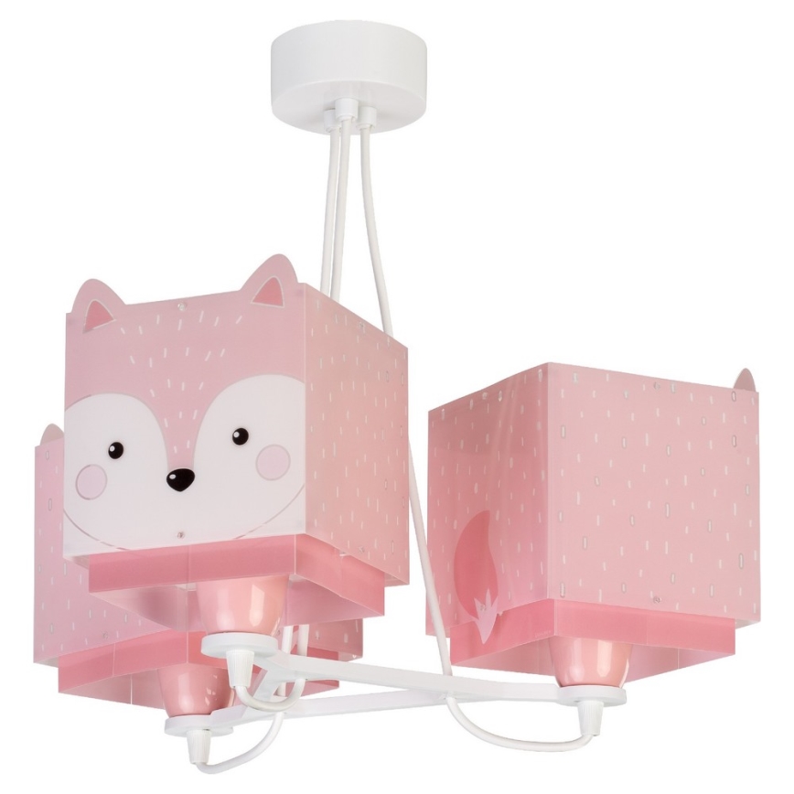 Dalber 64587 - Dečiji luster LITTLE FOX 3xE27/60W/230V
