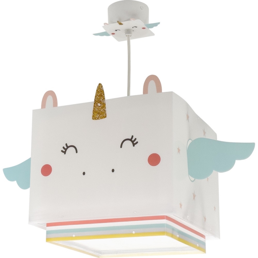 Dalber 64592 - Dečiji luster LITTLE UNICORN 1xE27/15W/230V