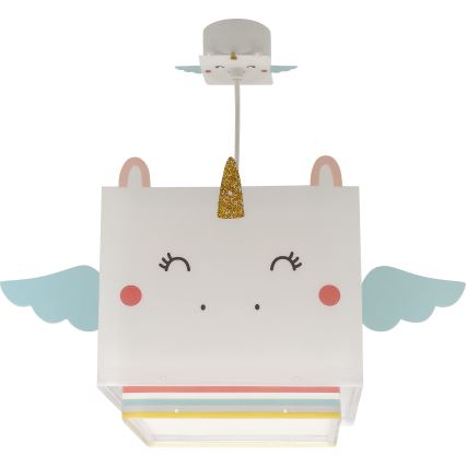 Dalber 64592 - Dečiji luster LITTLE UNICORN 1xE27/15W/230V