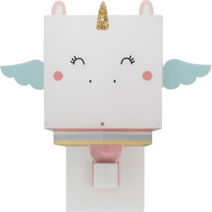 Dalber 64599 - Dečija zidna rasveta LITTLE UNICORN 1xE27/15W/230V