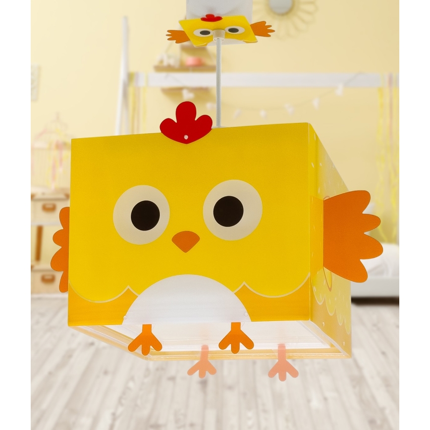 Dalber 64642 - Dečiji luster LITTLE CHICKEN 1xE27/15W/230V