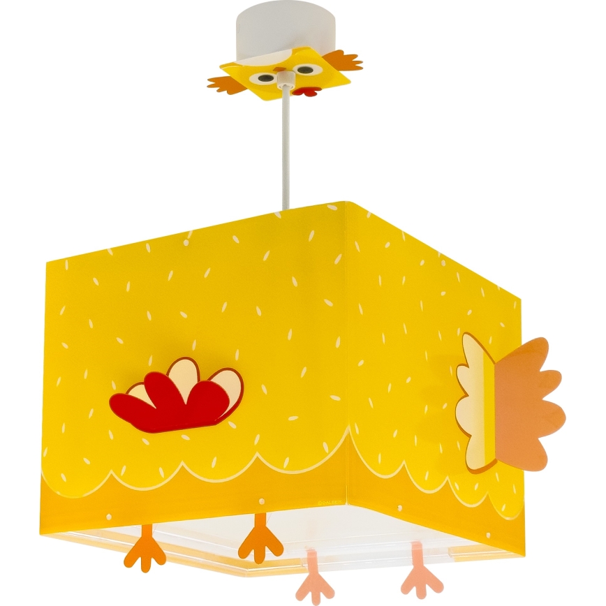 Dalber 64642 - Dečiji luster LITTLE CHICKEN 1xE27/15W/230V