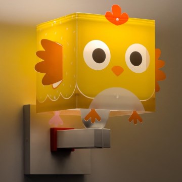 Dalber 64649 - Dečija zidna rasveta LITTLE CHICKEN 1xE27/15W/230V