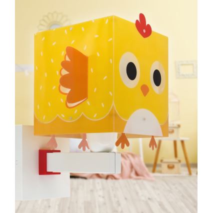 Dalber 64649 - Dečija zidna rasveta LITTLE CHICKEN 1xE27/15W/230V