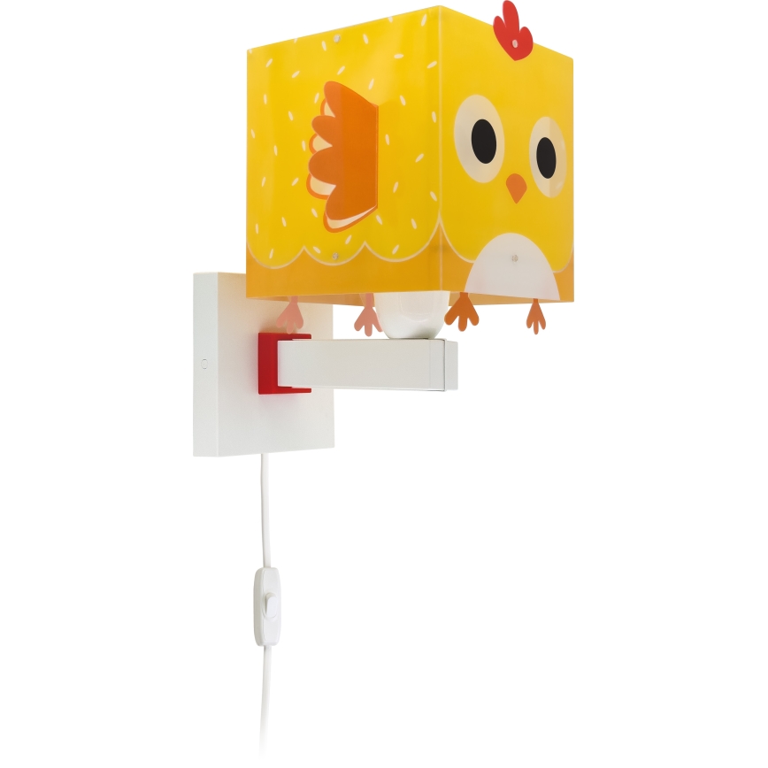 Dalber 64649 - Dečija zidna rasveta LITTLE CHICKEN 1xE27/15W/230V