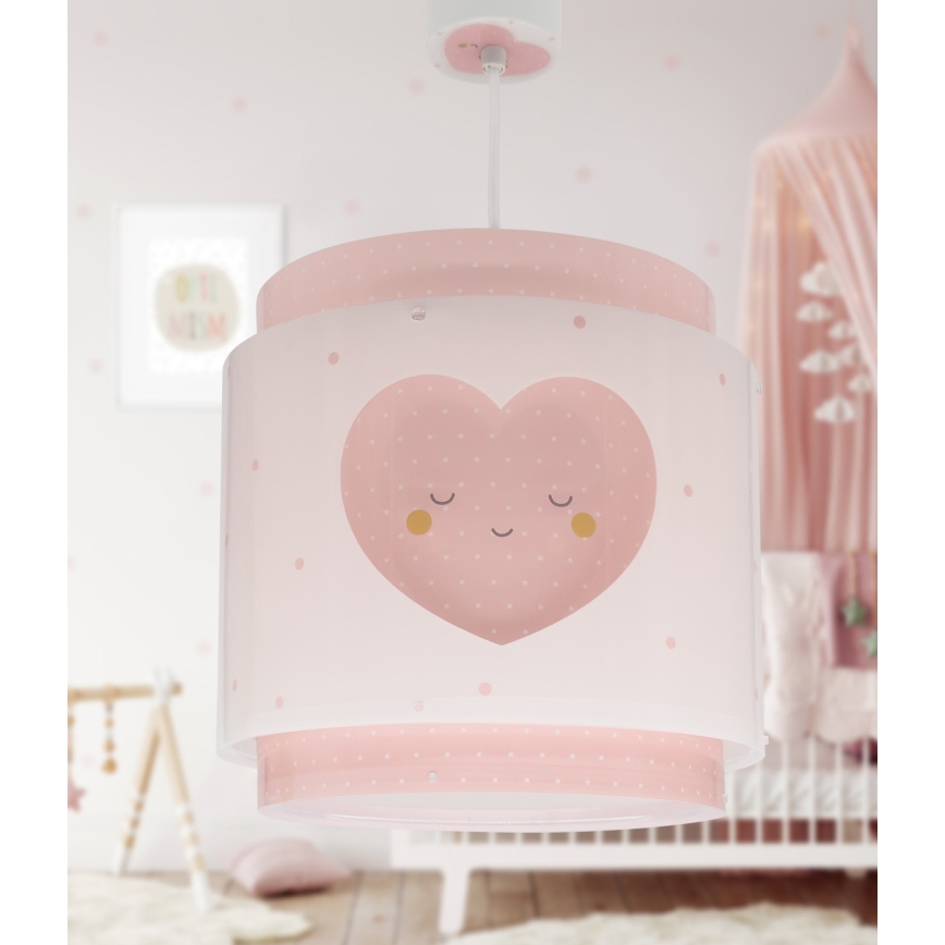 Dalber 76012S - Dečiji luster BABY DREAMS 1xE27/15W/230V roze