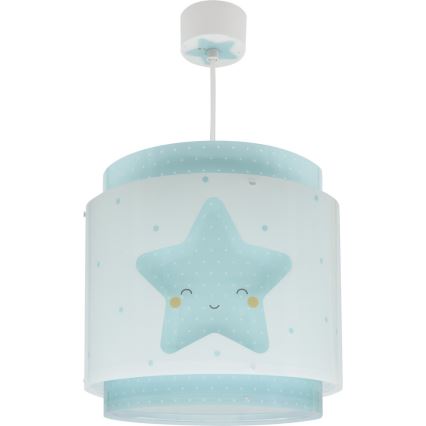 Dalber 76012T - Dečiji luster BABY DREAMS 1xE27/15W/230V plava