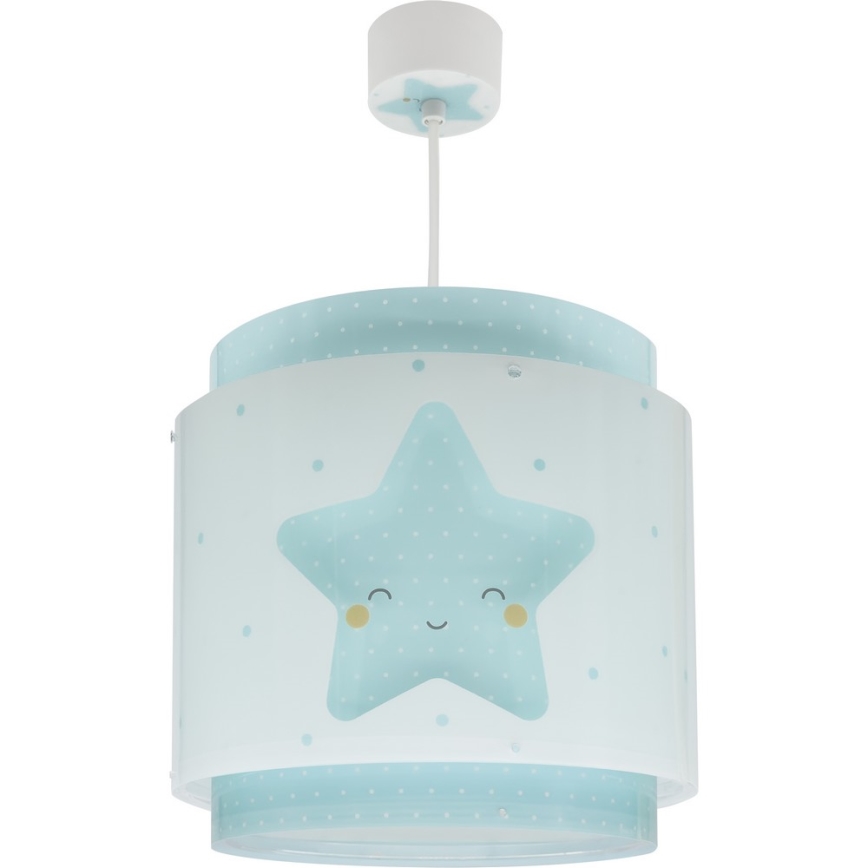 Dalber 76012T - Dečiji luster BABY DREAMS 1xE27/15W/230V plava