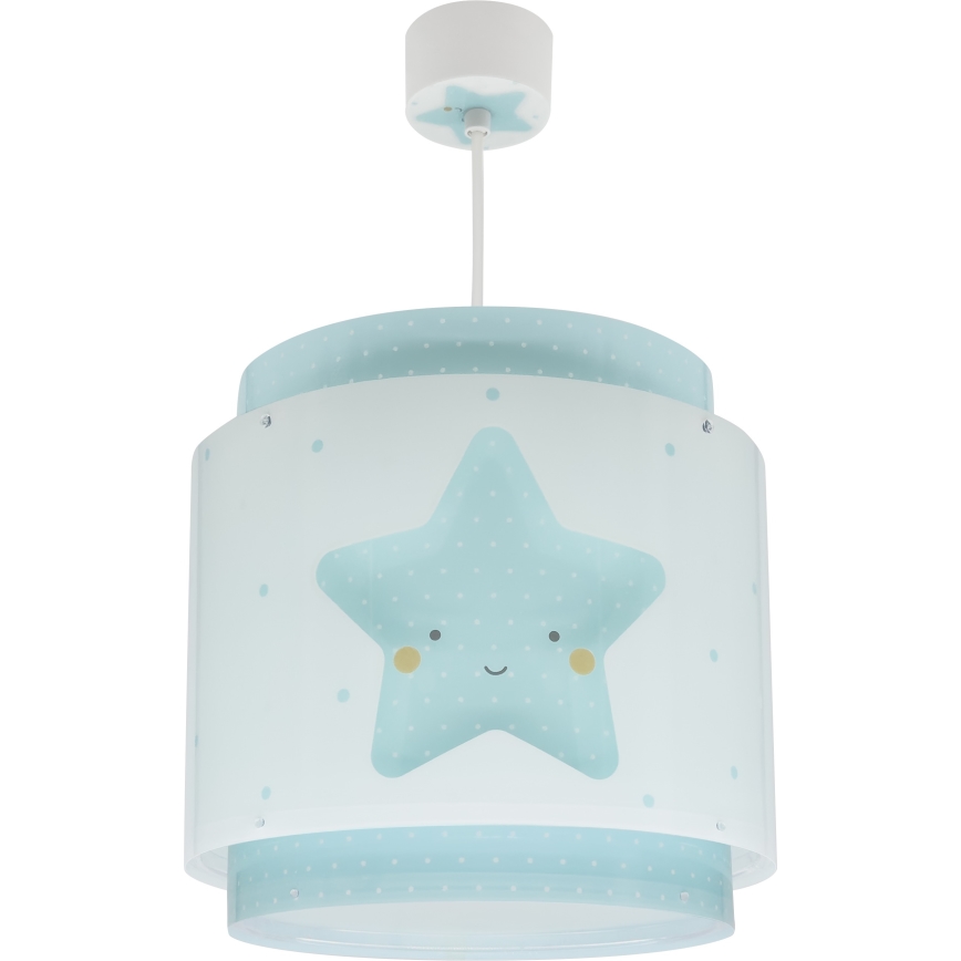 Dalber 76012T - Dečiji luster BABY DREAMS 1xE27/15W/230V plava