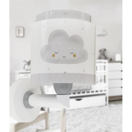 Dalber 76019E - Dečija zidna rasveta BABY DREAMS 1xE27/15W/230V sivo