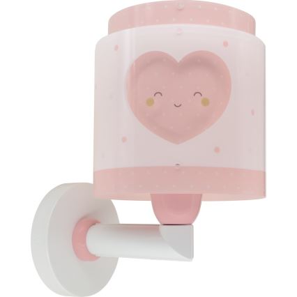 Dalber 76019S - Dečija zidna rasveta BABY DREAMS 1xE27/15W/230V roze