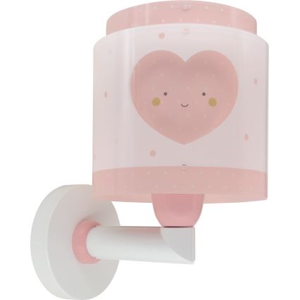 Dalber 76019S - Dečija zidna rasveta BABY DREAMS 1xE27/15W/230V roze