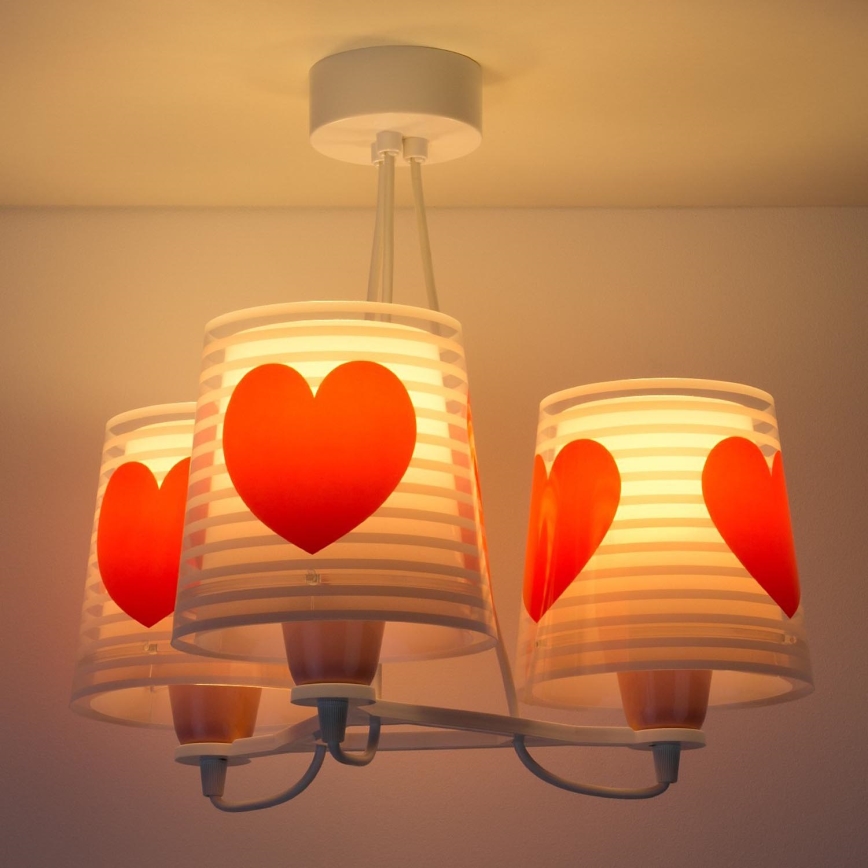 Dalber 81197S - Dečiji luster LIGHT FEELING 3xE27/60W/230V