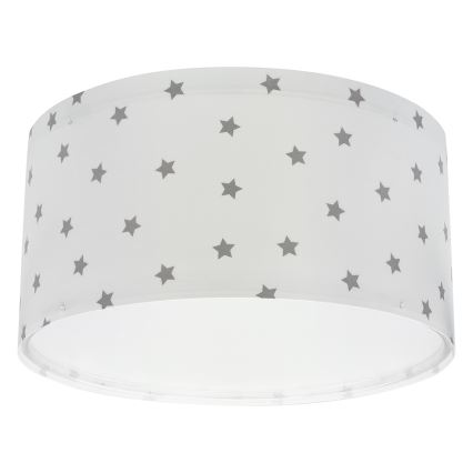 Dalber 82216B - Dečija plafonjera STAR LIGHT 2xE27/60W/230V bela
