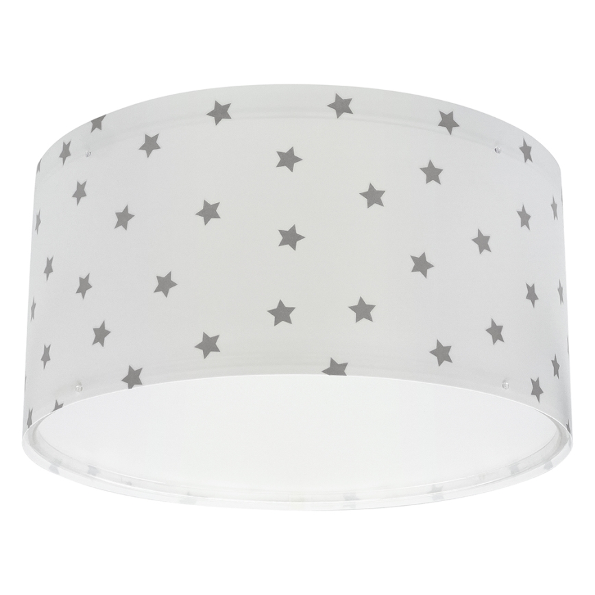 Dalber 82216B - Dečija plafonjera STAR LIGHT 2xE27/60W/230V bela