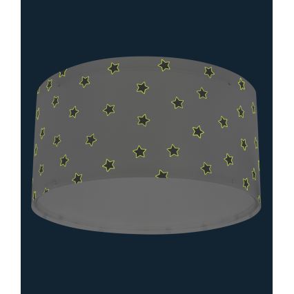 Dalber 82216B - Dečije plafonsko svetlo STAR LIGHT 2xE27/60W/230V bela