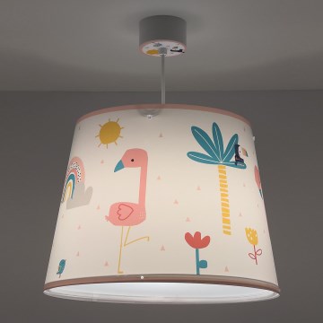 Dalber 82462 - Dečiji luster FLAMINGO 1xE27/15W/230V