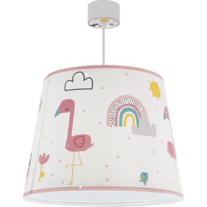 Dalber 82462 - Dečiji luster FLAMINGO 1xE27/15W/230V