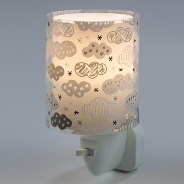 Dalber D-41415E - LED lampica za utičnicu CLOUDS 1xE14/0,5W/230V