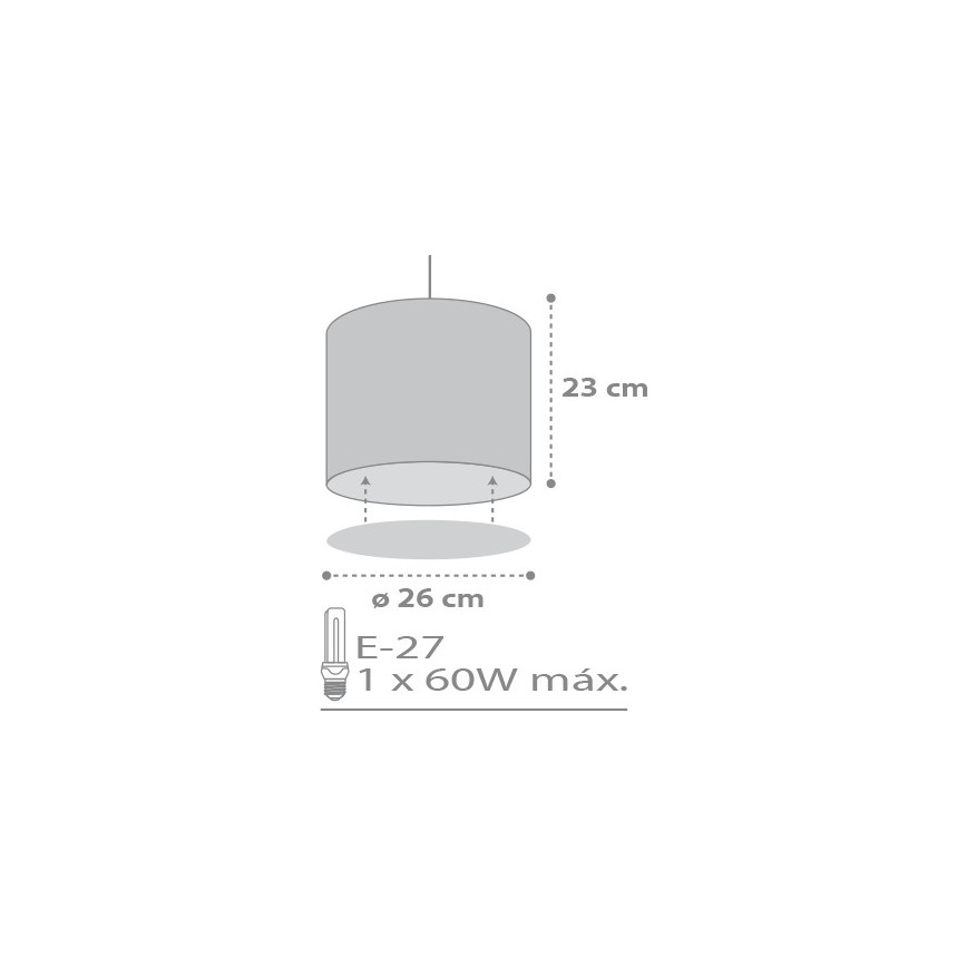 Dalber D-62012E - Dečiji luster SWEET DREAM 1xE27/60W/230V