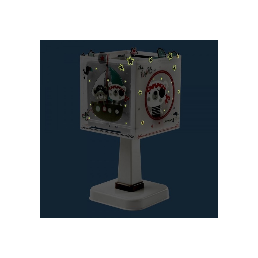 Dalber D-74551 - Dečija stona lampica PIRATES 1xE14/40W/230V
