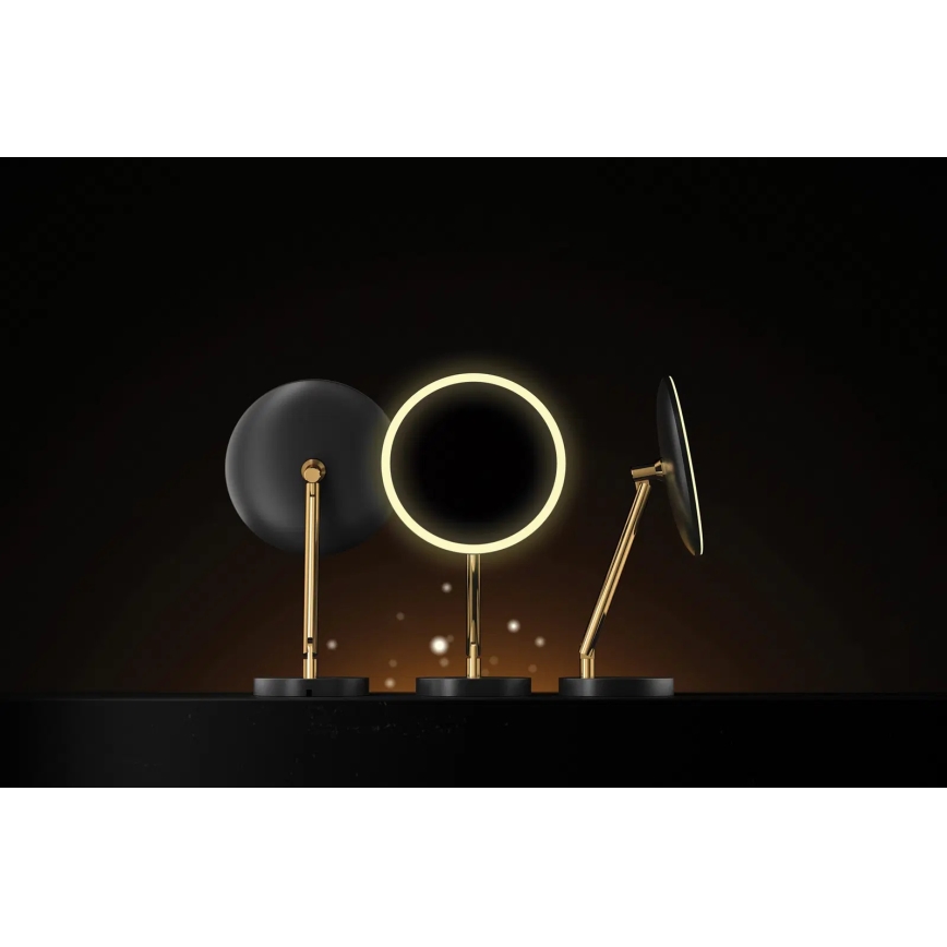 Deante ADI_Z812 - SILIA LED punjivo kozmetičko ogledalo za kupatilo, 5V, 5000 mAh, 2700-6500K, IP44