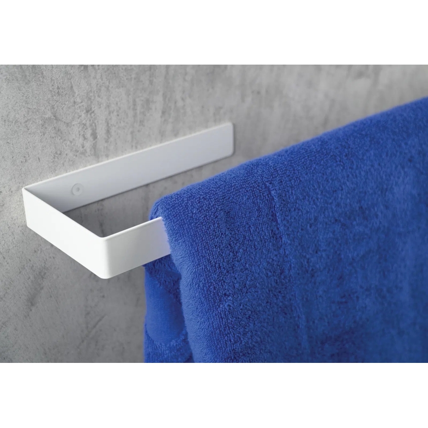Deante ADM_A621 - Zidni držač peškira MOKKO 60 cm, beli