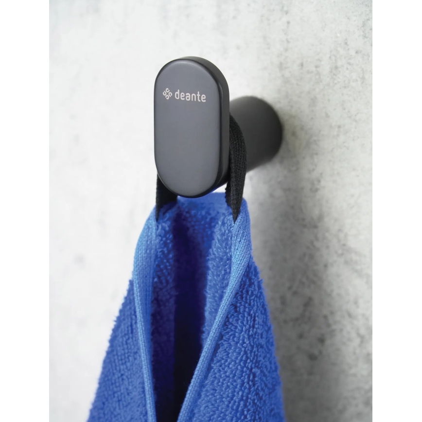 Deante ADR_N111 - Zidna kuka ROUND crna