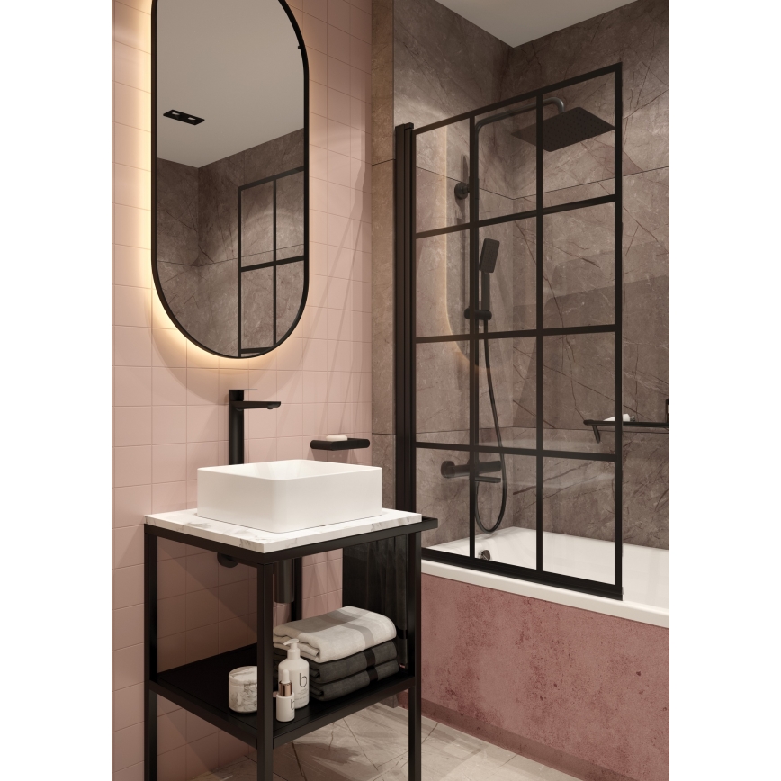 Deante BGA_N20K - Slavina za umivaonik ALPINIA crna