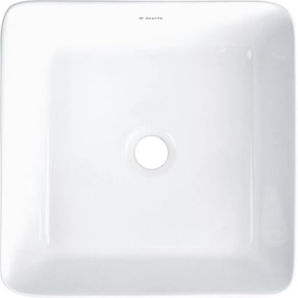 Deante CDJ_6U3S - Nadgradni umivaonik JASMIN 34,5x34,5 cm keramika/bela