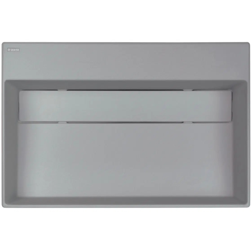 Deante CQR_SU6M - Nadgradni lavabo CORREO 40x60cm granit/metalik siva