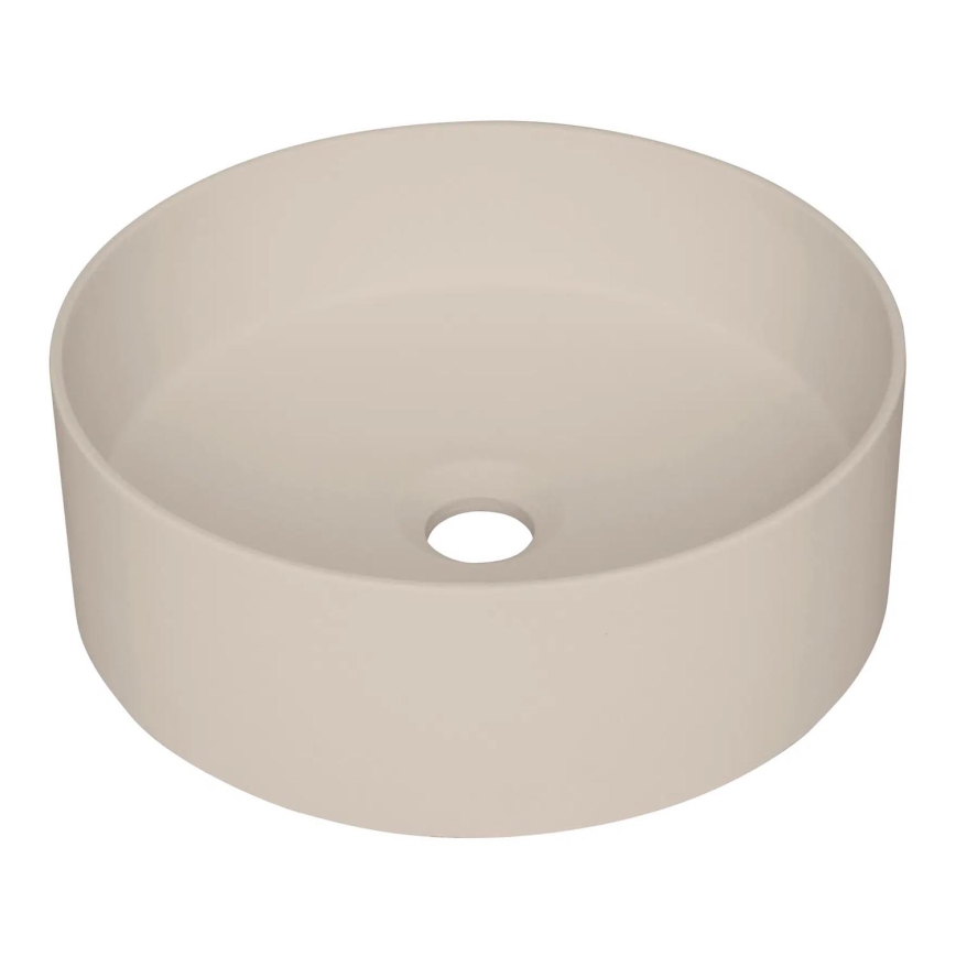 Deante CQS_5U4S - Nadgradni lavabo SILIA pr. 36 cm granit/bež