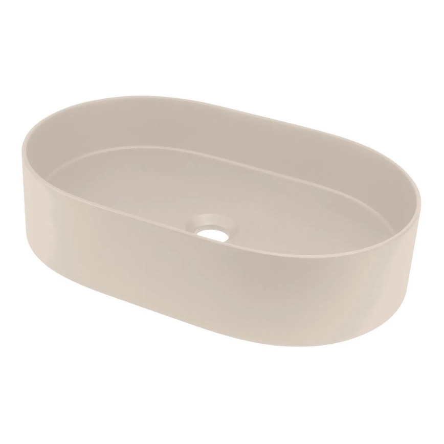 Deante CQS_5U6S - Nadgradni lavabo SILIA 35x55 cm granit/bež
