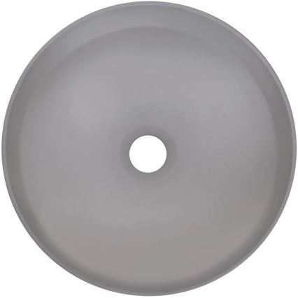 Deante CQS_SU4S - Umivaonik za ugradnju na ploču SILIA, prečnik 36 cm, granit/metalno siva