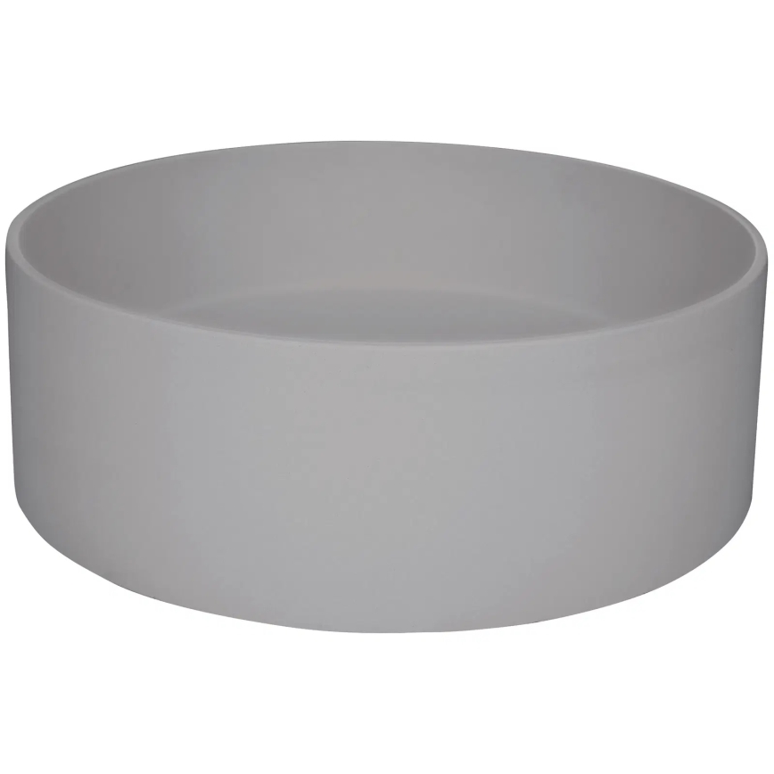 Deante CQS_SU4S - Umivaonik za ugradnju na ploču SILIA, prečnik 36 cm, granit/metalno siva