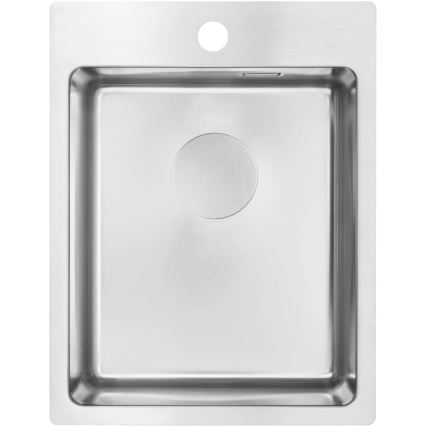 Deante ZPO_010E - Kuhinjska sudopera OLFATO 50,5x39 cm brušeno čelik