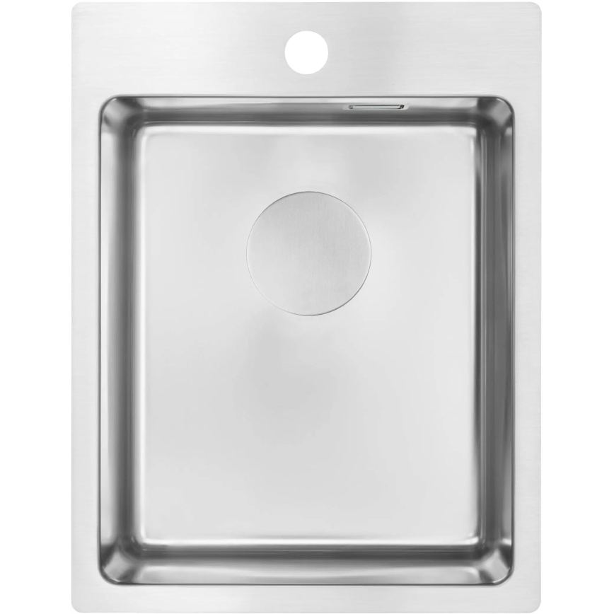 Deante ZPO_010E - Kuhinjska sudopera OLFATO 50,5x39 cm brušeno čelik