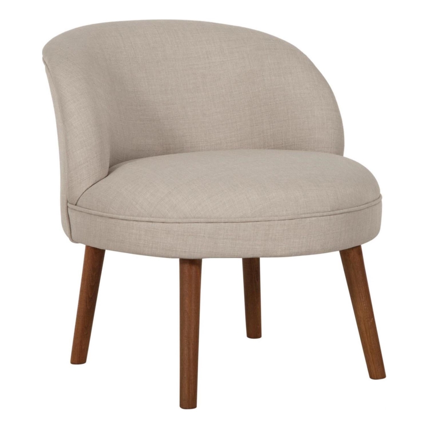 Dečija fotelja KUNI krem boje