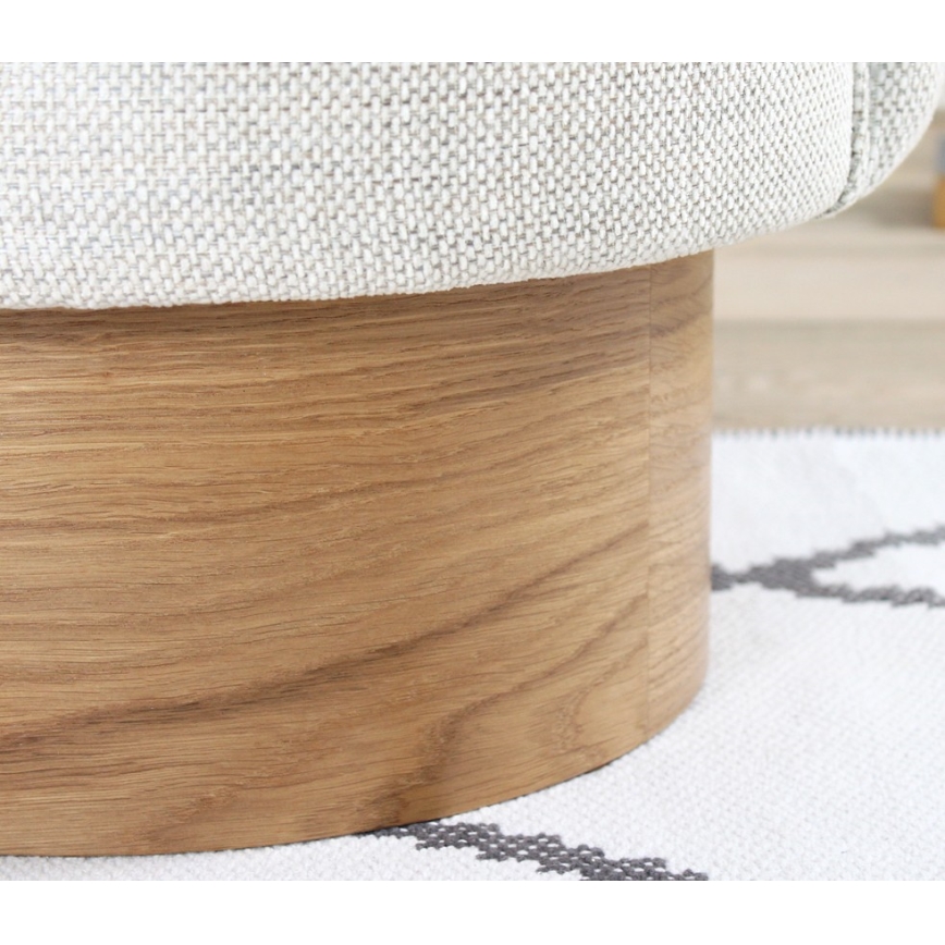 Dečija fotelja RIKI 40x47 cm svetlo siva