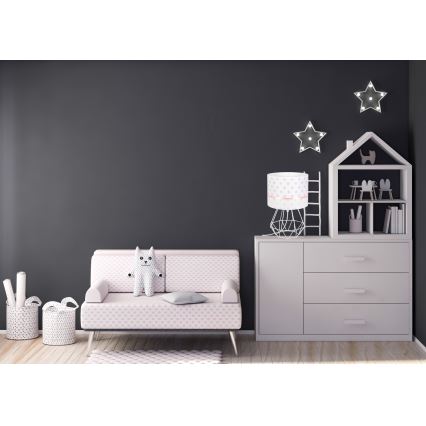 Dečija lampica PIKKI 1xE27/60W/230V roze