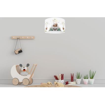 Dečija plafonjera BEARS 1xE27/60W/230V