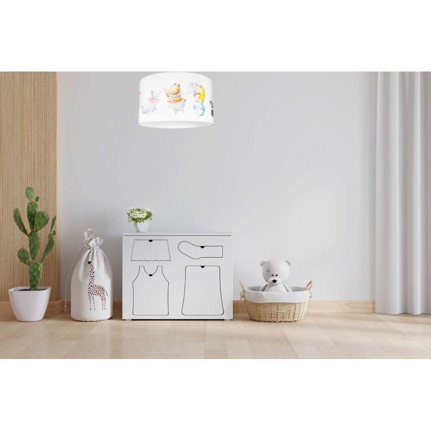 Dečija plafonjera CIRCUS 1xE27/60W/230V