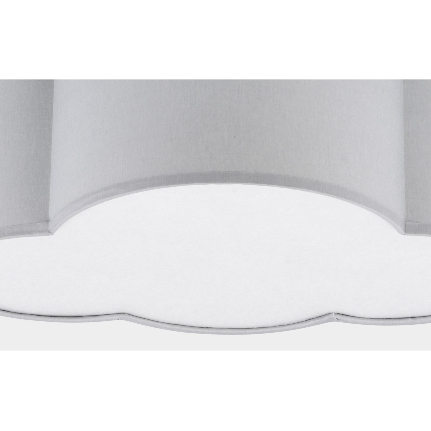 Dečija plafonjera CLOUD MINI 2xE27/15W/230V sivo
