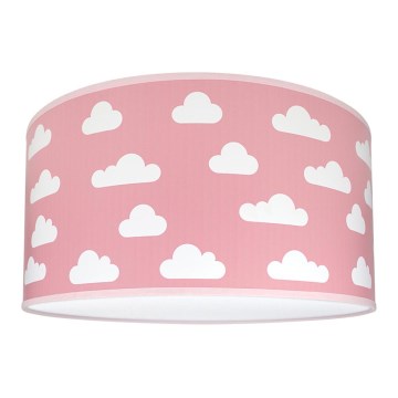 Dečija plafonjera CLOUDS PINK 2xE27/60W/230V