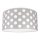 Dečija plafonjera DOTS GREY 2xE27/60W/230V