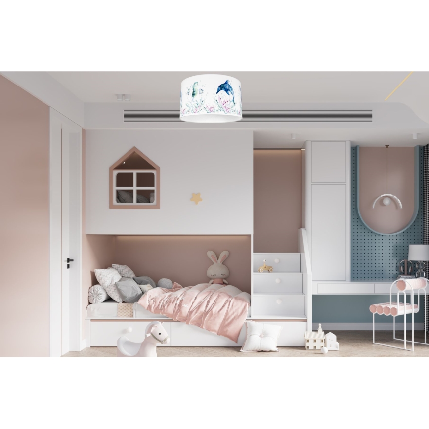 Dečija plafonjera OCEAN 1xE27/60W/230V
