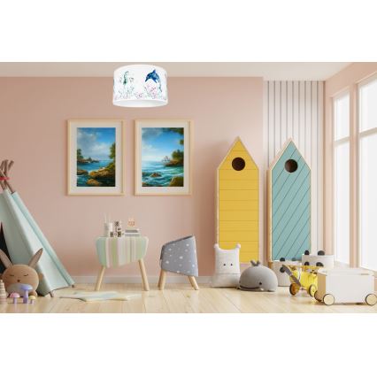 Dečija plafonjera OCEAN 1xE27/60W/230V
