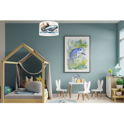 Dečija plafonjera OCEAN 1xE27/60W/230V