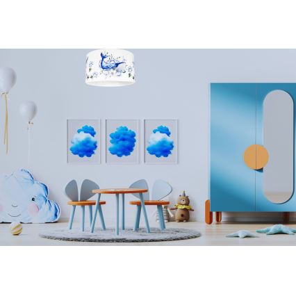 Dečija plafonjera OCEAN 1xE27/60W/230V